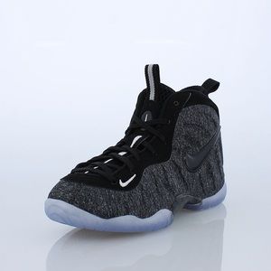 Nike Little Posite Pro (GS) Big Kid's Shoes Dark Grey Heather/Black size 3Y